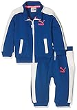 Hose:GesticktesPuma No 1 Logo PUMA Kinder Style Classic Jogger b Freizeitanzug, True Blue-Whisper White, 74