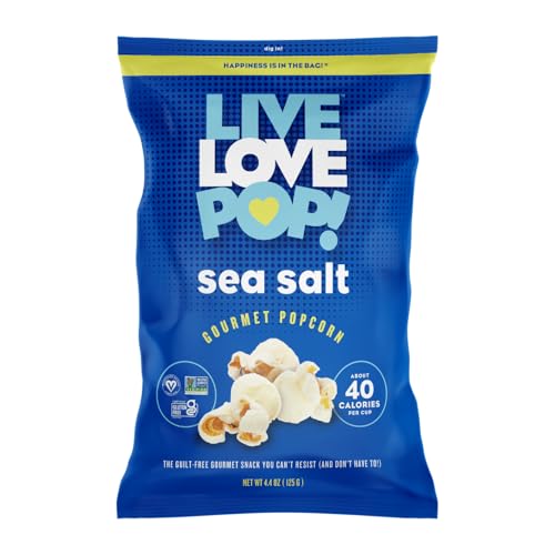 Live Love Pop Sea Salt 4.4 oz (12 Pack)
