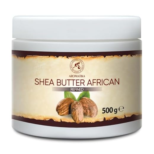 Beurre de Karité Africain 450g - Ghana - Raffiné - 100% Pur et Naturel - Beurre de Karité Idéal pour Cheveux - Peau - Lèvres - Visage - Soin du Corps - Beurre de Karité