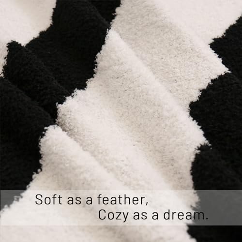 Lifein Fall Throw Blanket For Couch-Super Soft Knitted Fuzzy Plush Blanket,Cozy Fluffy Chunky Throw Blanket,Comfy Blanket&Throws For Autumn,Bed,Sofa,Chair,Home Decor,Gift thumb #4