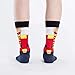 Sock It To Me Men's Holiday Crew Socks - Nutcracker, OS