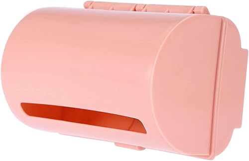 Miniatura 8 de Caja de almacenamiento de bolsas de basura, 3 colores en la parte trasera adhesiva para montaje en pared, bolsa de plástico para basura, organizador