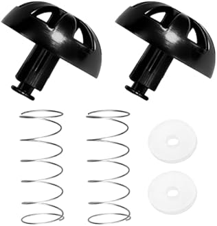 2 Pack Coffee Maker Brew Basket Water Stop Valve Kit for Mr. Coffee Black and Decker Hamilton Coffee Maker Parts 990117900 990237500 Coffee Maker Parts for 49976 49954 49947 49966 49957 49958