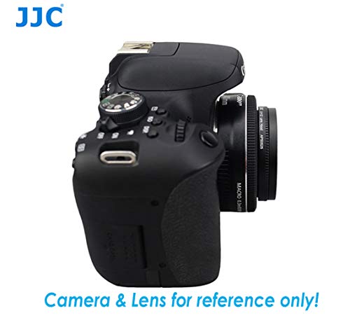 JJC LH-52 Metal Lens Hood para Canon EF 40mm f/2.8 STM, EF-S 24mm f/2.8 STM y EF-M 18-55mm f/3.5-5.6 IS STM, reemplaza Canon ES-52 miniatura 4