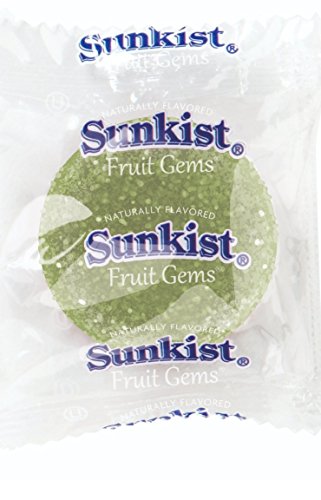 Caramelos Sunkist Fruit Gems surtidos 10.5 oz 6 unidades miniatura 6