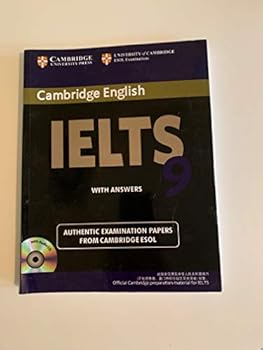 Paperback Cambridge Ielts 9 Self-Study Pack (Student's Book with Answers and Audio CDs (2)) China Reprint Edition: Authentic Examination Papers from Cambridge ESOL (IELTS Practice Tests) Book