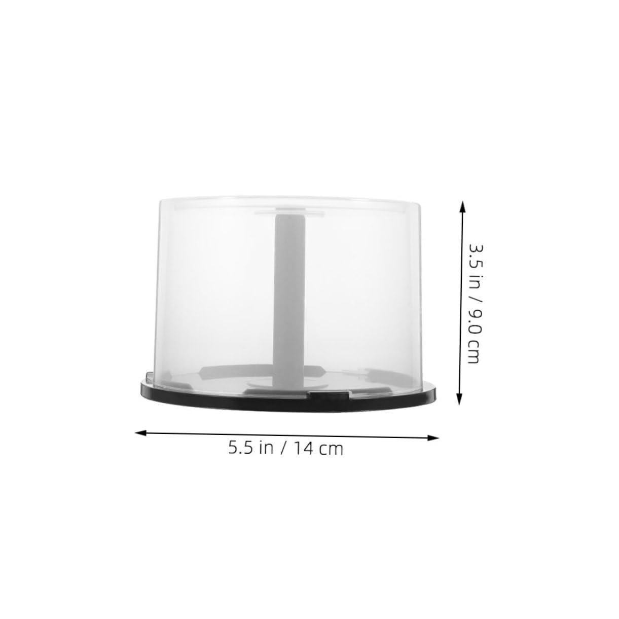 ABOOFAN 4pcs CD Dvd Storage Container Organizing Bucket for Ample Space Sleek Design for Home Office Dorm Holds Up to Discs Stylish Storage