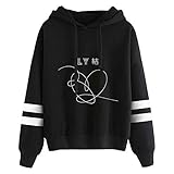 love pullover ♬ Pflegehinweis: Kalter (30 ° C) Schongang / Nicht im Trockner trocknen / bei niedriger Temperatur bügeln / Nicht bleichen / auf Links waschen und bügeln