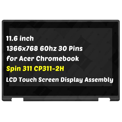 Écran tactile de rechange Acer Spin 311 CP311-2H dalle LCD 60Hz 1366x768 haute réactivité