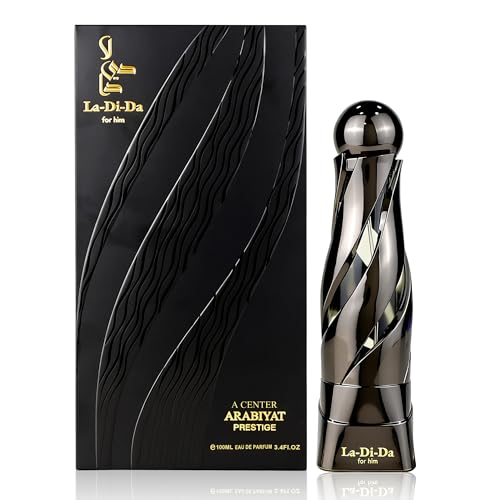 Image of A CENTER La Di Da Men Cologne 100ml Fresh Spicy Gourmand Eau de Parfum Bergamot Vanilla Amber Scent Gift for Him