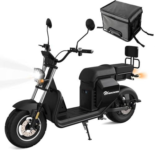 EVERCROSS 702 Elektro Motorrad für Erwachsene Elektro Motocross mit 60V/30Ah 3-Geschwindigkeitsmodi 25/35/45km/h 2000W Motor Reichweite 85 km Doppelte Stoßdämpfung Elektrisches Offroad-Motorrad