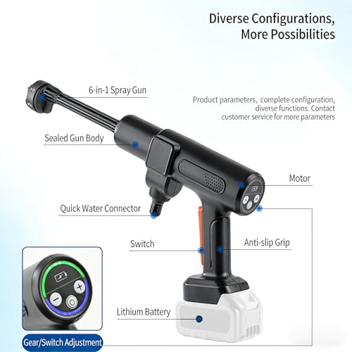 Nettoyeur haute pression avec filtre et écran LCD de contrôle