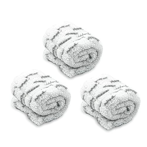 ITTAHO 3 Stück Mikrofaser-Pads Ersatz für Fensterabzieher Set, Fensterreiniger-Set, professionelle Schrubber-Nachfüllhülse - 27,9 cm Cover