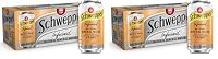 Schweppes Infused Sparkling Water Cans Blood Orange Mango - 10 x 375ml (Pack of 2)