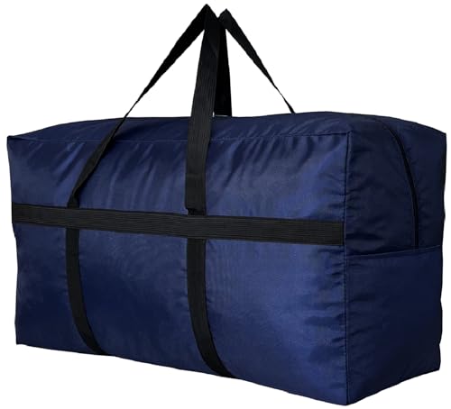 YiKitHom Extra Large Storage Duffle Bag with Zippers and Handles,