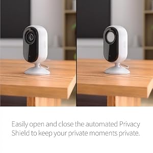 Arlo Essential Indoor Security Camera 2K (2nd Gen, 2023 Release) - Wired Plug-in Power, Person Recognition, Animal Detection, 1-Month Trial of Secure Plan, Automated Privacy Shield, 1 Cam, White — photo 4 of 6