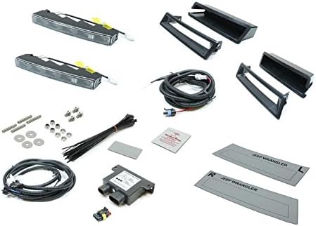 Nolden NCC DRL LED Daytime Running Lights Kit For Jeep Wrangler Rubicon JK 2007