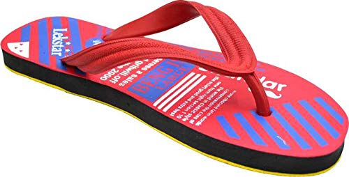 Image of POLITA Boys & Girls Slip On Slipper Flip Flop (Red)