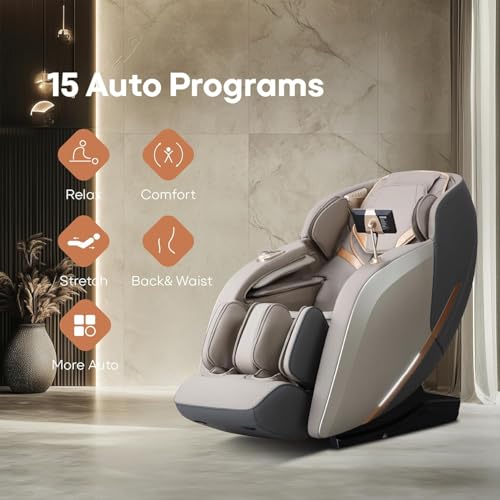 Image of SOBO Luxury Full Body Massage Chair | Zero Gravity Recliner | Automatic Massage Programs | Neck to Foot Massage | Air Compression & Heat Therapy | Premium Home & Office Use | 5-Year Warranty