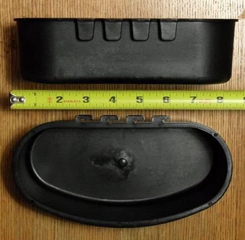 Miniatura 3 de Vasos tipo jaula (2 unidades, negro) de 1 cuarto de galón  32 onzas líquidas para colgar alimentos y jaulas de agua