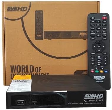 Sun direct hd Box only with 6 Months Hindi Joy (sd Pack)