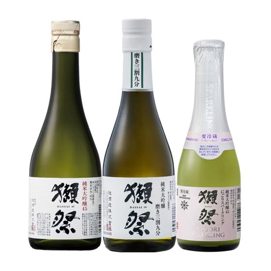 Amazon.co.jp: 獺祭 飲み比べセット 純米大吟醸 磨き 45/39 300ml 獺祭