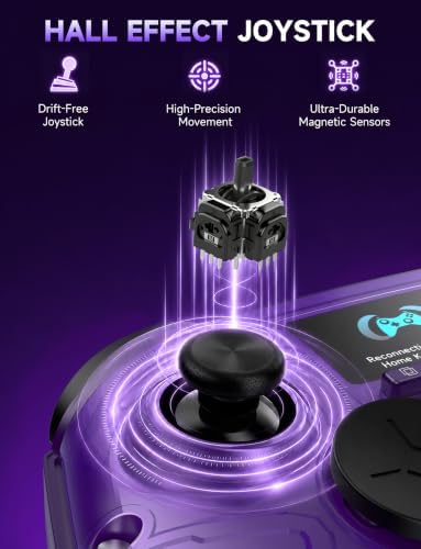 AOC PC Controller with Interactive Screen, Hall Effect Sticks & Triggers
