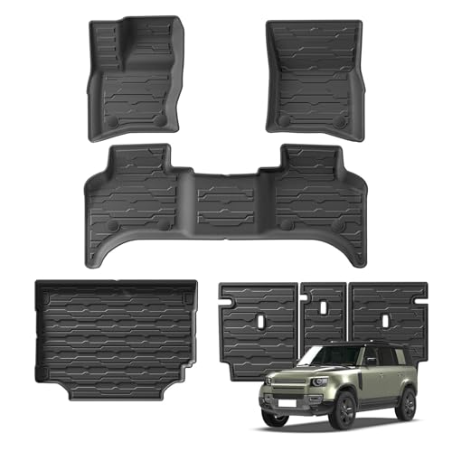 Tapis de sol TPE 3D toutes saisons pour Land Rover Defender 110 - 4