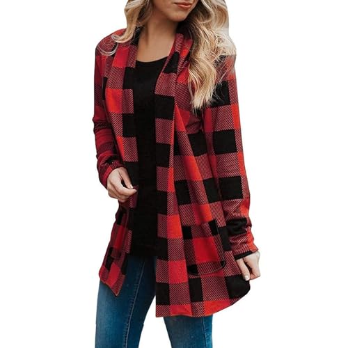 Chaleco de verano para mujer talla grande cárdigan abierto S-5Xl