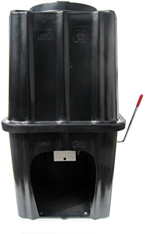 Greenans Products Ltd The Smart Bunker Plastic (NO shovel required) coal wood pellets animal feed bin salt and grit