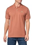 Bottoni in vera madreperla Lacoste Polo da uomo originale L.12.12 Petit Piqué di cotone L.12.12 Petit Piqué, polo originale in cotone petit piqué (confezione da 1), Traccia, XXL