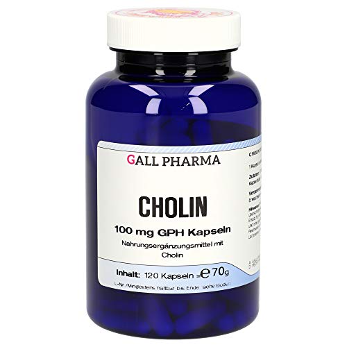 Gall Pharma Cholin 100mg GPH Kapseln, 120 Stück