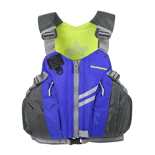 Stohlquist Men's Drifter Lifejacket (PFD)-SapphireBlu-S/M