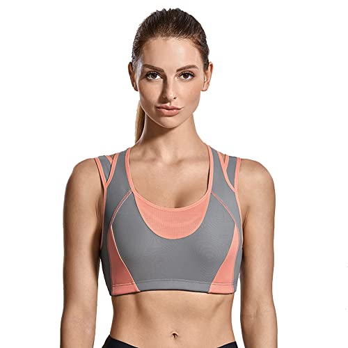 Soutien-gorge sport fort impact sans armature pour gym et fitness