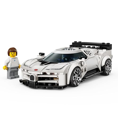 image for LEGO Speed Champions Bugatti Centodieci Hyper Sports Car Toy - Model K