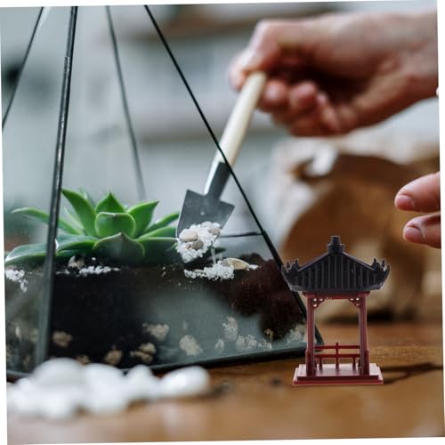 Pavillon miniature pour aquarium et plantes succulentes durables - 8