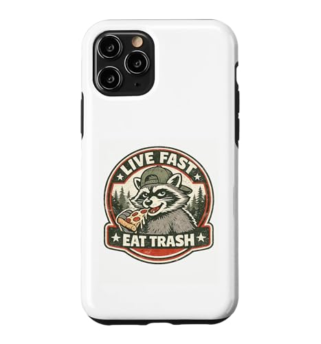 Live Fast Eat Trash ���g�� �A���C�O�} �s�U �S�~ �p���_ �X�}�z�P�[�X iPhone 11 Pro �p