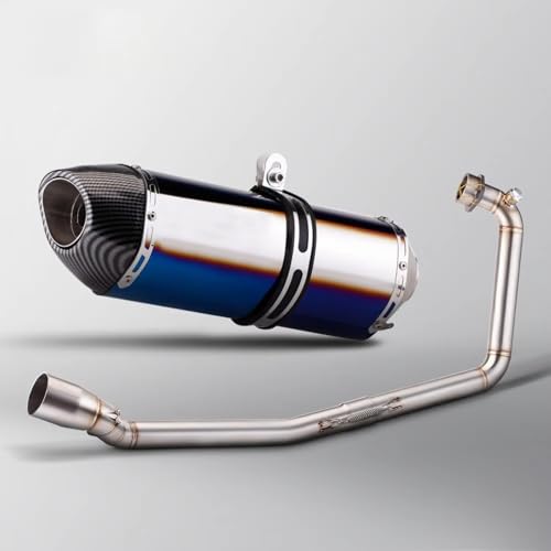 Échappement GSXR125 2017-2024 Ligne Complète Moto avec Silencieux R77 Type C