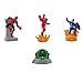 Produktbild Avengers Set 4 Mini Figuren 7cm Kuchen Topper Cake Topper Spider Man Iron Man Captain America Hulk Original