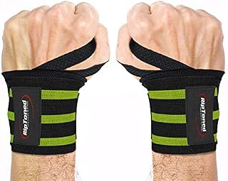 Rip Toned Wrist Wraps 18" Professional Grade with Thumb Loops - Wrist Support