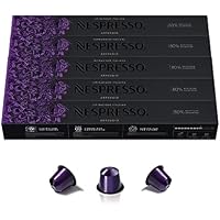 Nespresso Original Cápsulas de Café Arpeggio, 50 Cápsulas para
