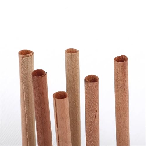 Mechas de vela de madera pack 10 piezas miniatura 6
