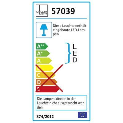 Lámpara LED Müller Luz 400098解决衣柜暗处照明 银色塑料款简易安装 6