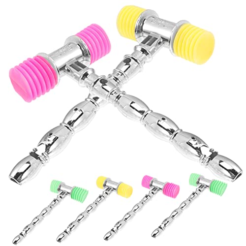 Toddmomy 6pcs Reusable Hammer for Educational Party Cheering Props Sound Beating for Birthdays Christmas and Holidays Random Color