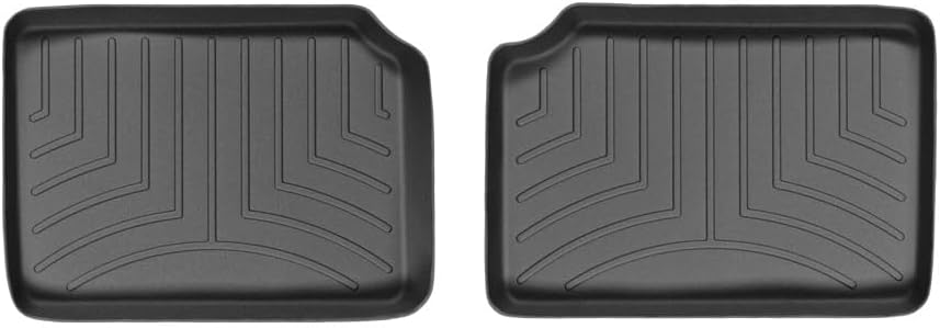 WeatherTech Custom Fit FloorLiners for MINI Countryman, Paceman, 2nd Row (443552), Black