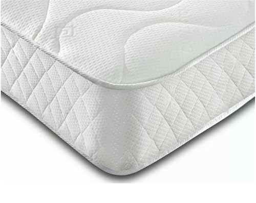 Sleep Concepts Reflex Foam Mattress Hybrid Sprung, 3ft Single, 4ft6 Double, 5ft King, 6ft (Double)