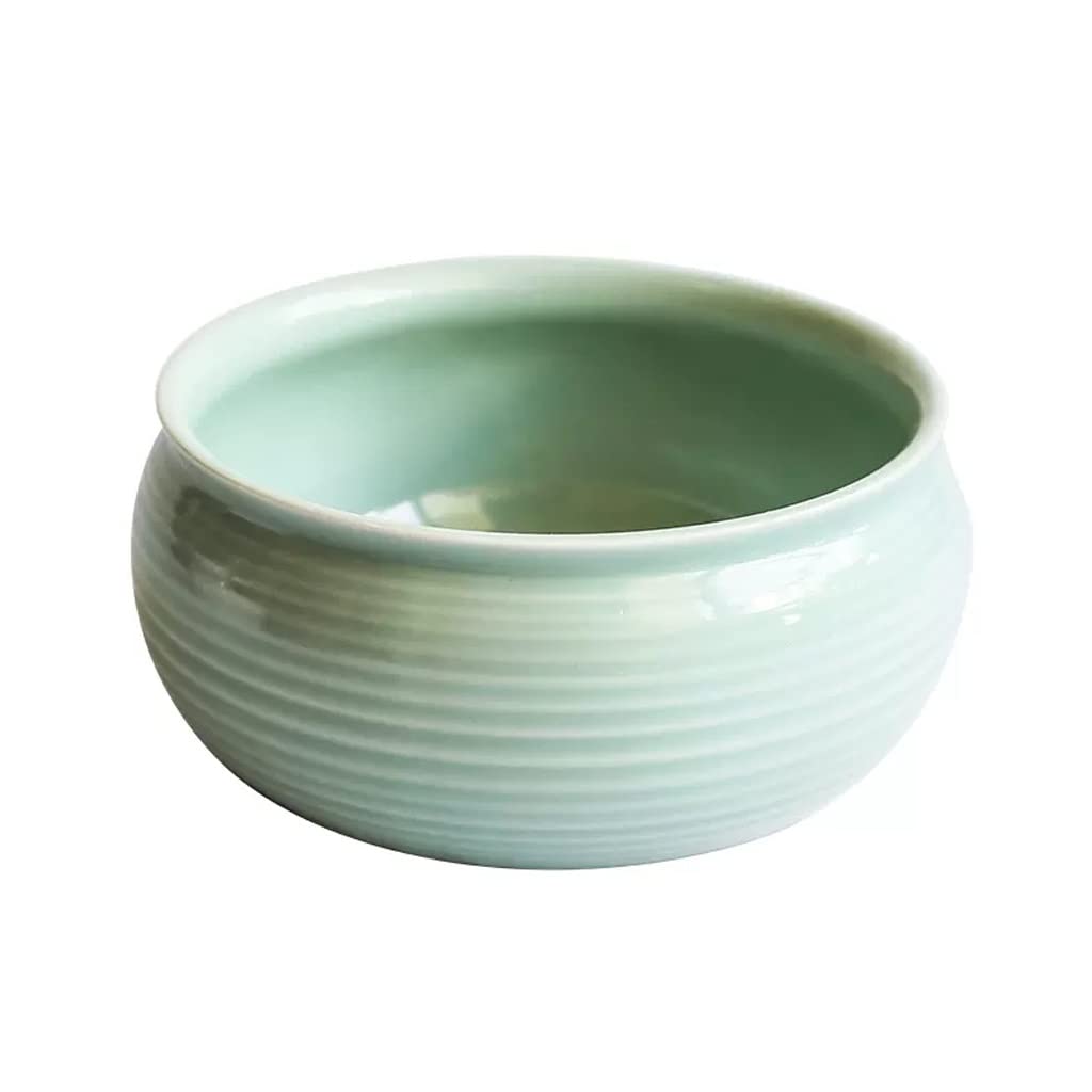 WOTZOV Salad Bowl Nordic Creative Large Noodle Bowl Household Ceramic Salad Bowl Restaurant Dessert Fruit Bowl Soup Bowl Tableware Kitchen Supplies1，B2pc