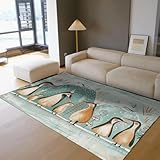 Douceur et durabilité pour un confort au quotidien – Confectionné en flanelle de qualité supérieure, ce grand tapis est ultra doux sous les pieds et procure une sensation de nuage à chaque pas. Son poil ras ne bloque pas les portes et limite la perte de fibres, ce qui en fait un choix pratique pour les foyers animés.