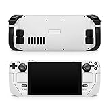 TACKY DESIGN Solid Color Skin - Steam Deck LCD & OLED Full Wrap Vinyl Decal, Pastel Gray