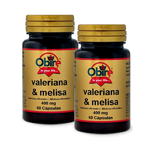 Valeriana + melissa 400 mg. 60 capsule. (Pack 2 pezzi)